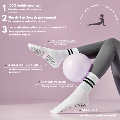 Chaussettes antidérapantes